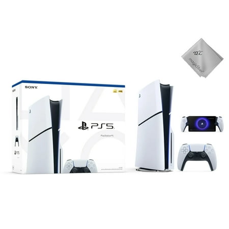 TEC New PlayStation_5 Slim Disc Edition Plus PlayStation_Portal Remote Player