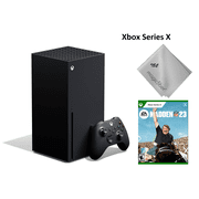 TEC Newest Microsoft- Xbox -Series- -X- Gaming Console - 1TB SSD Black With Madden NFL 23 Game Bundle