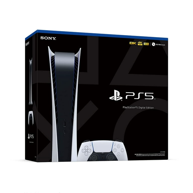 Derivation Tilbagetrækning Afbestille TEC Sony PlayStation_PS5 Video Game Console (Digital Edition)- PlayStation  - 5 - Walmart.com