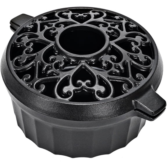 TECANA 2.5 Quart Cast Iron Wood Stove Steamer Porcelain Enamel Rust Resistant Fireplace Humidifier Pot