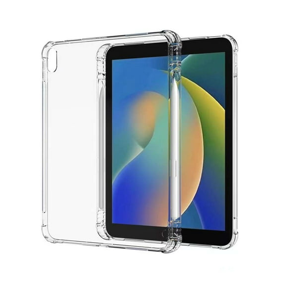 TECH CIRCClear Case for iPad 10th Generation Case iPad 10.9 Inch Case 2022, iPad Case 10th Generation Lightweight Slim Transparent Durable Flexible Silicone Back Cover TPU Frame Shell Protective Cover