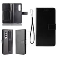 thumbnail image 1 of TECH CIRCLE 360 Full Protection Case For Samsung Galaxy Z Fold 4,Luxury PU Leather Card Wallet with Pen Holder Shockproof Folding Cover+ Hand Strap.For Samsung Galaxy Z Fold 4,Black, 1 of 8