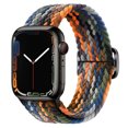 thumbnail image 1 of TECH CIRCLE for Apple Watch 42 44/45/49mm Adjustable Elastic Watch Band, Nylon Stretchy Solo Loop Bracelet Women Replacement for iWatch Bands Series 9 8 7 6 5 4 3 2 1 SE Ultra/Ultra 2,Z Colorful, 1 of 1
