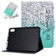 thumbnail image 1 of TECH CIRCLE for Apple iPad 10th Generation Case 10.9 Inch 2022, Colorful Painting Multi-Angle Viewing Folio Wallet Smart Cover with Auto Wake/Sleep for iPad 10th Gen 10.9" Case,   Green Quicksand, 1 of 10