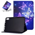 thumbnail image 1 of TECH CIRCLE for Apple iPad 10th Generation Case 10.9 Inch 2022, Colorful Painting Multi-Angle Viewing Folio Wallet Smart Cover with Auto Wake/Sleep for iPad 10th Gen 10.9" Case, Star Butterfly, 1 of 10