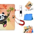 thumbnail image 1 of TECH CIRCLE for Apple iPad 10th Generation Case 10.9 Inch 2022, Colorful Painting Multi-Angle Viewing Folio Wallet Smart Cover with Auto Wake/Sleep for iPad 10th Gen 10.9" Case, Bamboo & Panda, 1 of 11