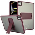 thumbnail image 1 of TECH CIRCLE for Apple iPad Mini 7/6th Generation (A17 Pro/A15) Case 2024/2021 Release (8.3-Inch), Clear Back Cover Case with Kickstand, Slim Thin Lightweight, Protective Transparent Case, Winered, 1 of 7