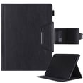 thumbnail image 1 of TECH CIRCLE for Apple iPad Pro 13-Inch M4 Case 2024, PU Leather Folio Case with Auto Sleep Wake & Stand Function, Built-in Pencil Loop & Card Slots & Pocket, Protective Durable Slim Cover, Black, 1 of 7