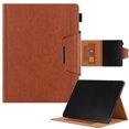 thumbnail image 1 of TECH CIRCLE for Apple iPad Pro 13-Inch M4 Case 2024, PU Leather Folio Case with Auto Sleep Wake & Stand Function, Built-in Pencil Loop & Card Slots & Pocket, Protective Durable Slim Cover, Blue, 1 of 7