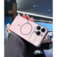 thumbnail image 1 of TECH CIRCLE for Apple iPhone 13 Pro Max Magnetic Shockproof Protective Case Cover with Camera Lens Protector, Anti-Scratch, Anti-Fingerprint, Dust/Dirt Proof PC+TPU Back Cover,Pink, 1 of 11