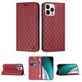 thumbnail image 1 of TECH CIRCLE for Apple iPhone 13 Pro Wallet Phone Case,Leather Magnetic Closure Folio RFID Blocking Card Slots Flip Stand Cover for Women and Men Phone Protective Cover,Red, 1 of 11