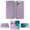 thumbnail image 1 of TECH CIRCLE for Apple iPhone 13 Pro Wallet Phone Case,Leather Magnetic Closure Folio RFID Blocking Card Slots Flip Stand Cover for Women and Men Phone Protective Cover,Purple, 1 of 11