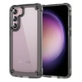thumbnail image 1 of TECH CIRCLE Bumper Case for Samsung Galaxy S23 (6.1") Smartphone 2023 - [Clear Back Cover] Hard Plastic Durable Soft Silicone Scratch Resistant Shockproof Rugged Basic Cover Shell Case, Gray, 1 of 1