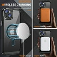 thumbnail image 1 of TECH CIRCLE Bumper Case for iPhone 14 Plus (6.7") 2022 - Scratch Resistant Shockproof Rugged Cover Shell [Compatible with MagSafe] Durable Sturdy Protective Basic Phone Case, Black, 1 of 1