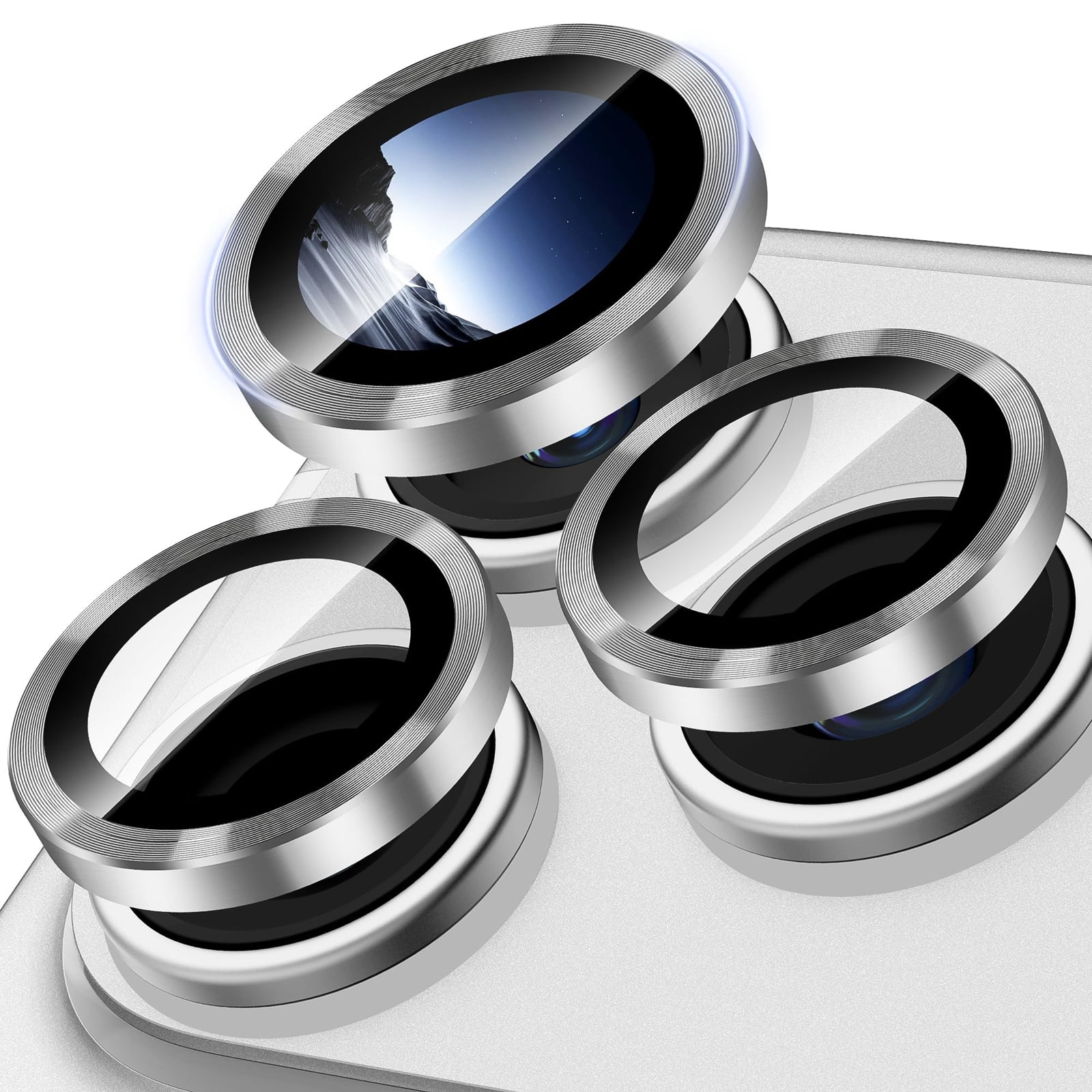 TECH CIRCLE Camera Lens Protector for iPhone 18 Pro, Aluminum Metal ...