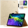 thumbnail image 1 of TECH CIRCLE Case for Apple iPad 10th Generation 10.9 Inch 2022,PU Leather Folio Flip Stand Smart Protective Cover with Auto Wake/Sleep Pencil Holder Soft Back Cover for iPad 10th Gen 10.9",Gold, 1 of 7