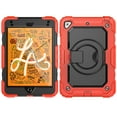 thumbnail image 1 of TECH CIRCLE Case for Apple iPad Mini (7.9") Tablet - [Built with Screen Protector] Heavy Duty Protection Rugged Case with Kickstand Portable Handle Drop Proof Cover, Red, 1 of 10