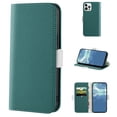 thumbnail image 1 of TECH CIRCLE Case for Apple iPhone 14 Pro Max (2022) ,Lychee Texture PU Leather Card Slots Wallet Cover,Magnetic Clasp Flip Kickstand Phone Protective Case,Green, 1 of 10