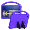 thumbnail image 1 of TECH CIRCLE Case for Galaxy Tab A9+ 2023 Tablet - Lightweight Portable Handle Case with [Sturdy Viewing Kickstand] Shockproof Durable Rugged EVA Case for Galaxy Tab A9+ (11") Model SM-X210, Purple, 1 of 6