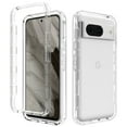 thumbnail image 1 of TECH CIRCLE Case for Google Pixel 8,Gradient Clear Dual Layer Hybrid 2-In-1 Transparent Anti-Scratch Shockproof Protective Lightweight Slim Fit Phone Case for Google Pixel 8 6.17 inch 2023,Clear, 1 of 6