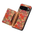 thumbnail image 1 of TECH CIRCLE Case for Google Pixel 9 Pro, Pixel 9 Case 6.3" (2024), Wallet Phone Case with Mgenetic Closure Credit Card Holder, Built-in Stand Function, PU Leather Lightweight Cover, Colorful Flowers, 1 of 6