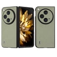 thumbnail image 1 of TECH CIRCLE Case for One Plus Open,Oppo Find N3 Case 2023, Carbon Fibre Cover Classic Fashion Ultra Slim Lightweight Shockproof Anti-drop Camera Lens Protection Anti-scratch Phone Case,Green, 1 of 5