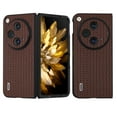 thumbnail image 1 of TECH CIRCLE Case for OnePlus Open 2023,Oppo Find N3 Case, Luxury Grid Texture Leather Anti-Slip Shockproof Protection Slim Lightweight PU Leather Cover Case for  OnePlus Open & Oppo Find N3 - Coffee, 1 of 5