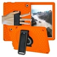 thumbnail image 1 of TECH CIRCLE Case for Onn 10.1" Gen 3 2022 Tablet,360 Rotating Stand Hand DropProof Shockproof Cover with Handle Strap/Shoulder Strap/Kickstand Protective Case for Onn 10.1 Model 100071485,Orange/Black, 1 of 8