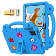 thumbnail image 1 of TECH CIRCLE Case for Onn 10.1" Tablet 2024 Gen 4, Strawberry Panda Shockproof Rugged Lightweight Convertible Stand Handles Kids Friendly Case for Onn 10.1 inch 4 Gen Tablet 2024 100135925,Skyblue, 1 of 7