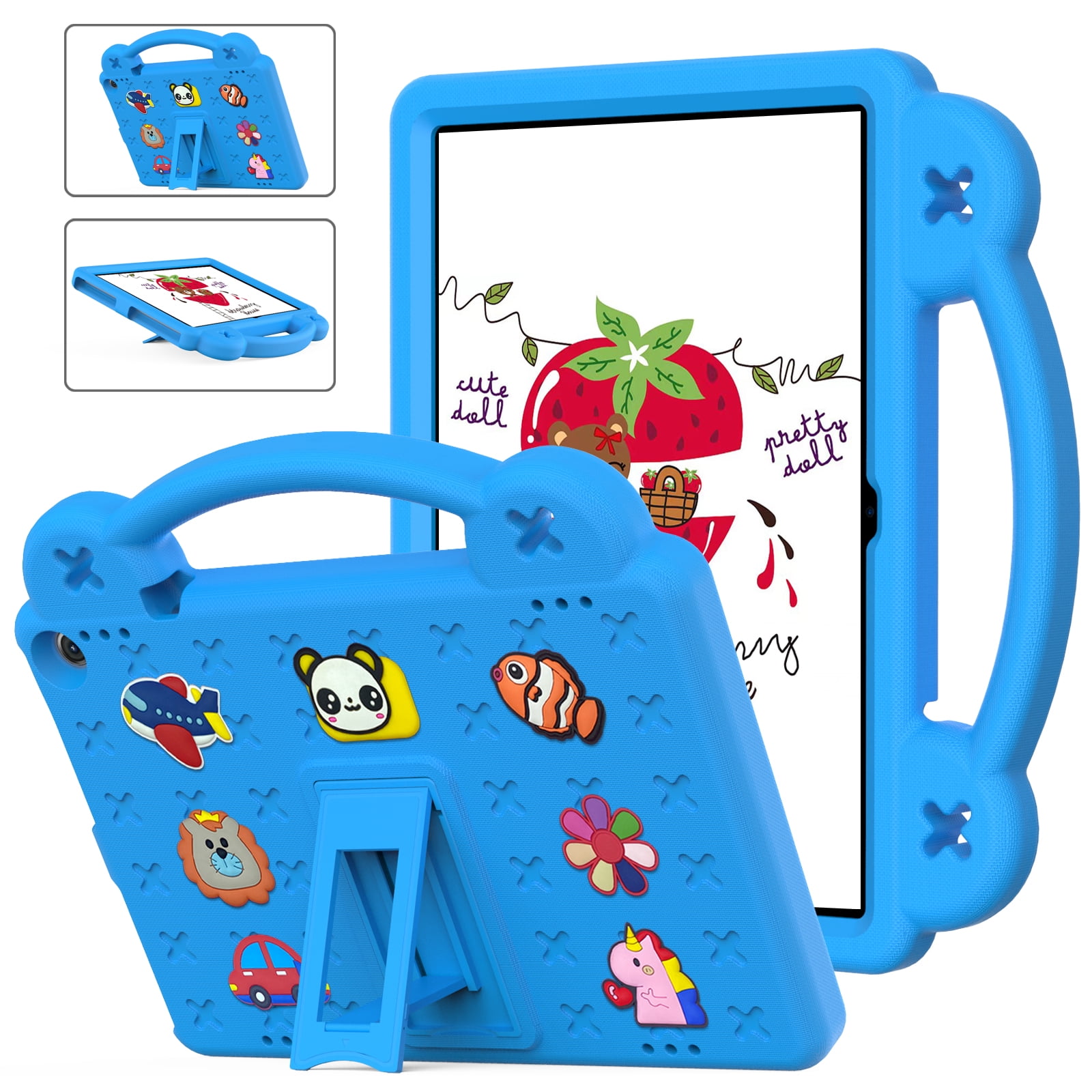 TiMOVO Funda para Onn 11 Tablet Pro 2023, delgada, ligera, con soporte rígido, cubierta protectora para tablet Pro 2023 de 11 pulgadas (modelo: 100110027), rosa claro brillante