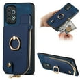 thumbnail image 1 of TECH CIRCLE Case for Samsung Galaxy A53 5G (6.5-inch) - Practical Wallet Phone Case [Built-in Zipper Pocket & Card Slot] Protective Leather Cover with [Kickstand / Phone Ring Holder], Blue, 1 of 8