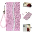thumbnail image 1 of TECH CIRCLE Case for Samsung Galaxy S23 Plus 6.6", Bling Glitter PU Leather Folio Stand Wallet Card Holders Shockproof Protective Magnetic Cover with Hand Strap For Samsung Galaxy S23 Plus, Pink, 1 of 9