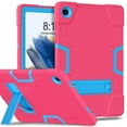 thumbnail image 1 of TECH CIRCLE Case for Samsung Galaxy Tab A9 Plus (2023) Tablet, Model SM-X210/SM-X215/SM-X216 Case - Heavy Duty Protective Shockproof Rugged Simple Back Cover Case with Foldable Kickstand, Rose Blue, 1 of 7