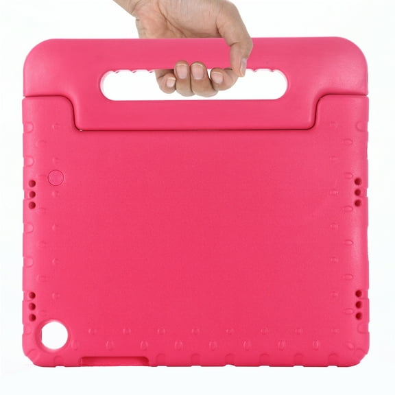 TECH CIRCLE Case for Samsung Galaxy Tab A9 Plus (2023) Tablet, Model SM-X210/SM-X215/SM-X216 Case - Lightweight Shockproof Portable Sturdy Simple Solid Cover Case with Viewing Kickstand/Handle, Rose
