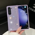 thumbnail image 1 of TECH CIRCLE Case for Samsung Galaxy Z Flip 4 5G Phone Case for Women Girls, Slim Ultra Thin Matte Back Shockproof Protective Crystal Bling Cover for Samsung Z Flip 4 5G 6.7" 2022,Purple, 1 of 1