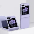 thumbnail image 1 of TECH CIRCLE Case For Samsung Galaxy Z Flip 6,Thin Slim Hard PC Shookproof Folding Anti-Drop Wear-Resistant Full-Body Protection Phone Case with Hinge for Samsung Galaxy Z Flip 6 5G 6.7" 2024,Purple, 1 of 7
