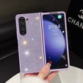 thumbnail image 1 of TECH CIRCLE Case for Samsung Galaxy Z Fold 4 5G Phone Case for Women Girls, Slim Ultra Thin Matte Back Shockproof Protective Crystal Bling Cover for Samsung Z Fold 4 5G 7.6" 2022,Purple, 1 of 1