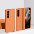 thumbnail image 1 of TECH CIRCLE Case For Samsung Galaxy Z Fold 4,Thin Slim Hard PC Shookproof Folding Anti-Drop Wear-Resistant Full-Body Protection Phone Case with Hinge for Samsung Galaxy Z Fold 4 5G 7.6" 2022,Orange, 1 of 7