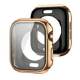thumbnail image 1 of TECH CIRCLE Case with Screen Protector for Apple Watch Series 6/5/4/SE 44mm, Lightweight Ultra-Thin All Round Full Protective Hard PC Cover Bumper for iWatch Accessories,Rosegold, 1 of 6