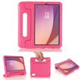 thumbnail image 1 of TECH CIRCLE Case for Lenovo Tab M9 9" 2023 - Shockproof Rugged Plastic Case with Kickstand /Handle, Rose, 1 of 9