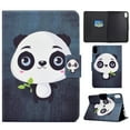 thumbnail image 1 of TECH CIRCLE Case for iPad 10th Generation 10.9 Inch 2022,PU Leather Corner Protection Multi-Angle Stand Folio Smart Cover with Auto Sleep/Wake Function for iPad 10.9 Inch 2022 Release, Panda, 1 of 9