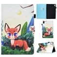 thumbnail image 1 of TECH CIRCLE Case for iPad 10th Generation 2022,Premium Leather Folio Multiple Viewing Angles Stand Protective Smart Wallet Kids Cover with Auto Sleep/Wake for 2022 iPad 10th Gen, Little Fox, 1 of 9