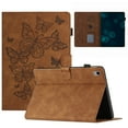 thumbnail image 1 of TECH CIRCLE Case for iPad Air (3rd Generation) 2019, iPad Pro 2017 Case 10.5" - Slim Lightweight Folio Cute Wallet Leather Case with Auto Sleep Wake /Adjustable Viewing Stand Angles (Butterfly Brown), 1 of 8