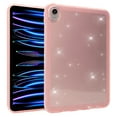 thumbnail image 1 of TECH CIRCLE Case for iPad Mini 4, iPad Mini 5 2019 Cover,Clear Slim Glitter Bling Sparkle Kid Girls Women Full-Body Protective Soft TPU Back Cover Lightweight Thin Shell,Pink, 1 of 7