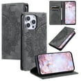 thumbnail image 1 of TECH CIRCLE Case For iPhone 12 Mini Case, Slim PU Leather Flip Folio Case Card Holders Kickstand Magnetic Shockproof Protective TPU Inner Wallet Cover for Apple iPhone 12 mini 5.4" 2020,Grey, 1 of 5