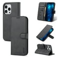thumbnail image 1 of TECH CIRCLE Case for iPhone 14 Pro Max Wallet Case,PU Leather Flip Folio Case Shockproof TPU Inner Shell Card Holder Kickstand Phone Cover for Apple iPhone 14 Pro Max 6.7" , Black, 1 of 6