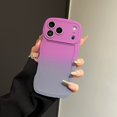 thumbnail image 1 of TECH CIRCLE Case for iPhone 17 Air Gradient Color Soft TPU Case Funny Phone Case Cute Kawaii Curly Wave Frame Shape Slim Shockproof Protective Phone Cover for Women Girls,D, 1 of 12