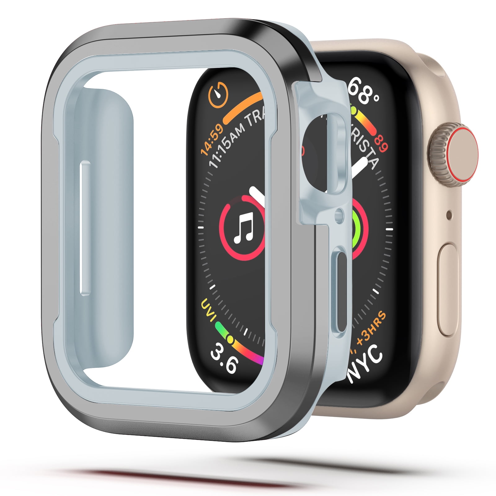 TECH CIRCLE Cases for Apple Watch Case 40mm SE/Series 6/5/4,Durable ...