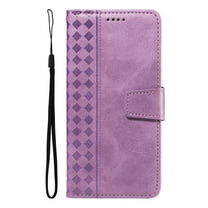 TECH CIRCLE Classic PU Leather Flip Wallet Case for Google Pixel 10 /10 Pro (6.3", 2025), with 3 Card Slots, Cash Pocket, Stand Function, Detachable Wrist Strap, Shockproof Protective Cover, Purple