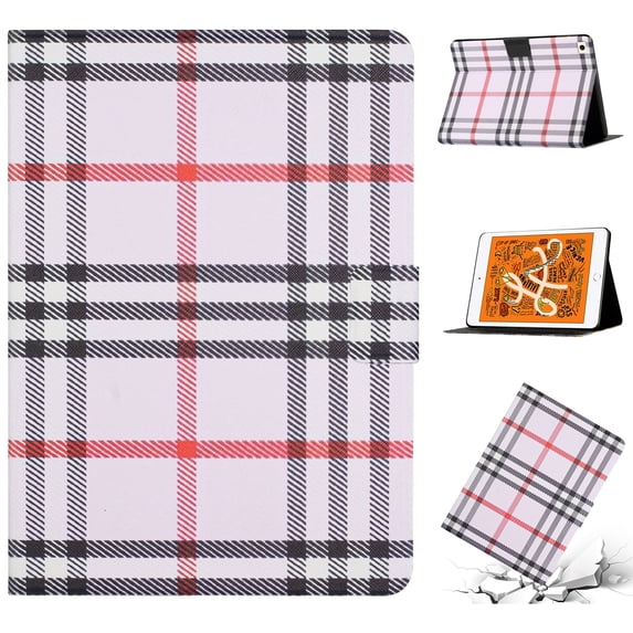 TECH CIRCLE Compatible with Apple iPad mini(3/4/5) 7.9 Inch Case, Flip Magnetic Adjustable Stand Function Scratchproof Shockproof Cover Case for iPad mini (3/4/5) 7.9 Inch, Lightpurple
